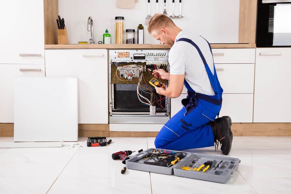 Check the Interior parts of the Dishwasher