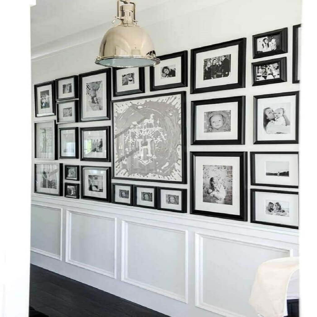 Gallery-wall-photo-wall-in-hallway-with-black-and-white-photos-The-Life-Creative