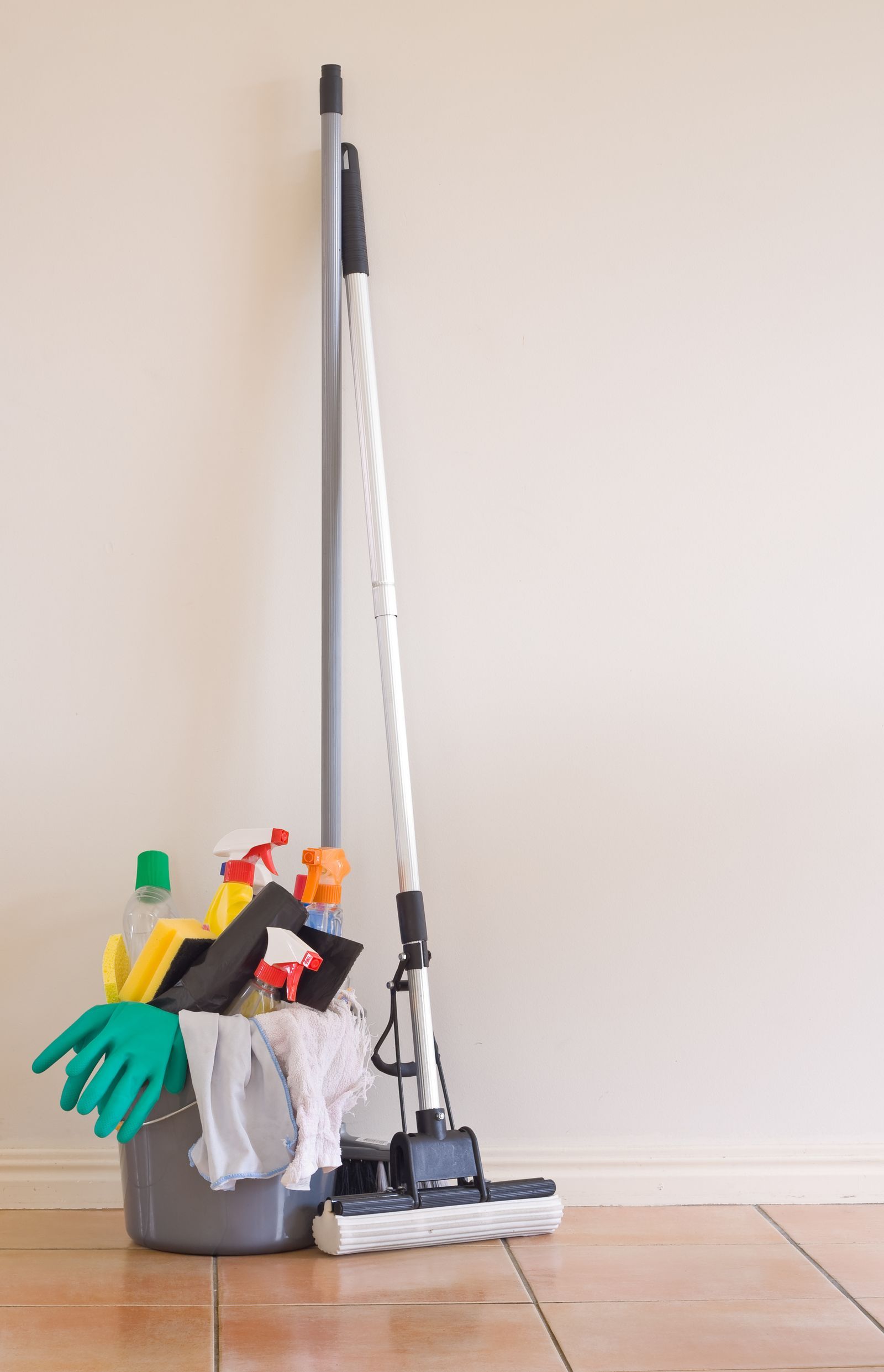 Tools to clean bathroom tile grout