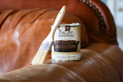 Apply the leather dye (2)