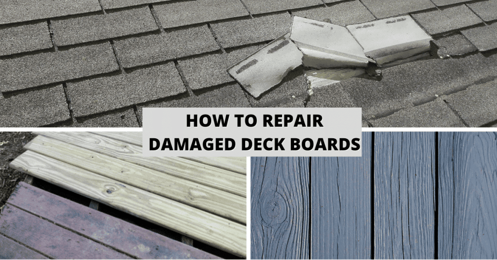 How To Repair Damaged Deck Boards