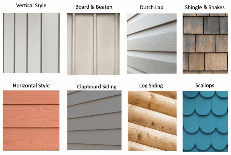 Upgrade to vinyl siding