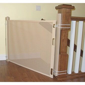 The Stair Barrier Retractable Baby Gate