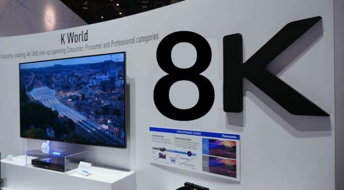 The World’s First 8K Display TV