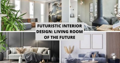 Futuristic Interior Design Living Room of the Future