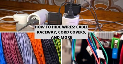How To Hide Wires Cable Raceway, Cord Covers, and More