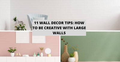 11 Wall Decor Tips How to Be Creative With Large Walls