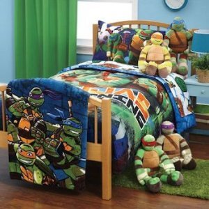 Ninja Turtle Themed Bed