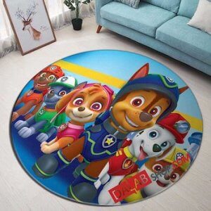 A Paw Patrol area rug