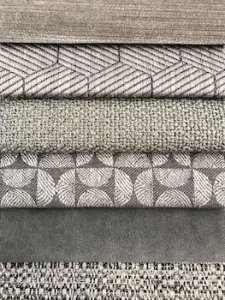 Assorted upholstery fabrics