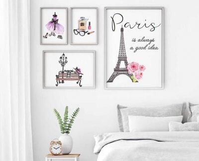 Paris Bedroom Decor