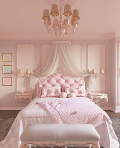 Adult princess-style room