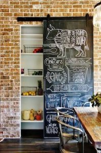 Pantry Door Art