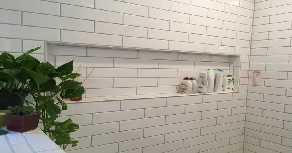 10 Shower Niches Shelf Ideas for your Tiles( Materials Listed)