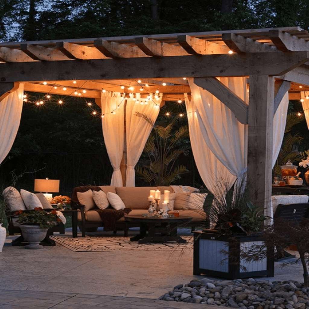 Outdoor Gazebo Lighting Ideas Outdoor Gazebo Lighting Ideas