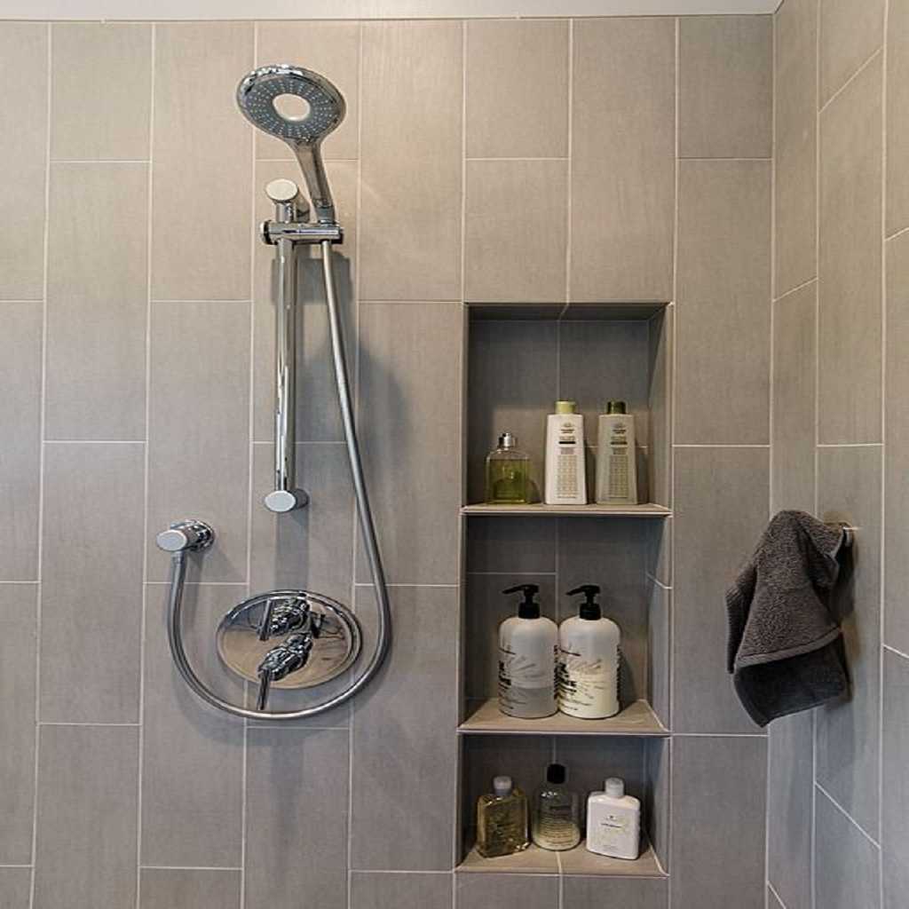 Shower niche for shower stall