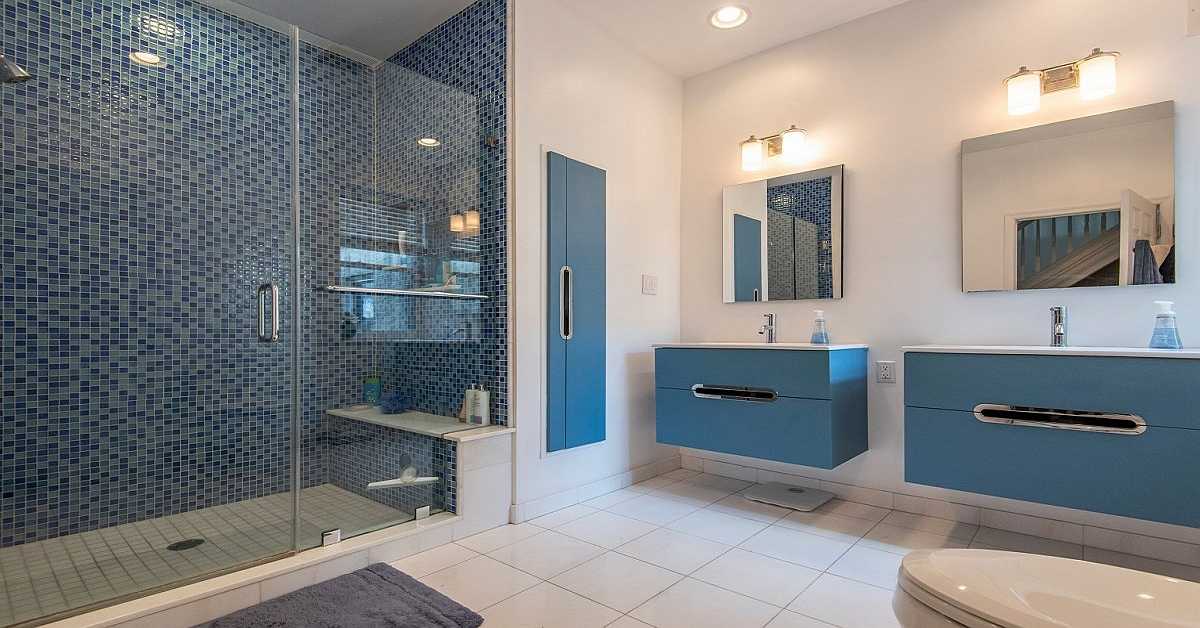 Modern Blue Vanity Bathroom Ideas Modern Blue Vanity Bathroom Ideas