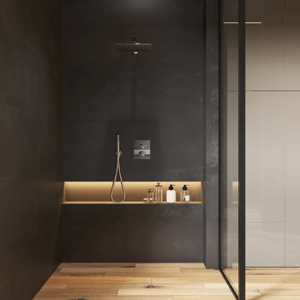Modern shower niche Modern shower niche
