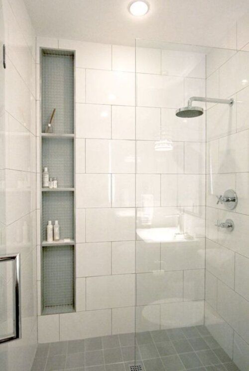 Shower shelves for tile Shower shelves for tile