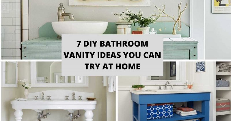 7 DIY Bathroom Vanity Ideas You Can Try at Home