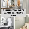 7 Interesting White Vanity Bathroom Ideas