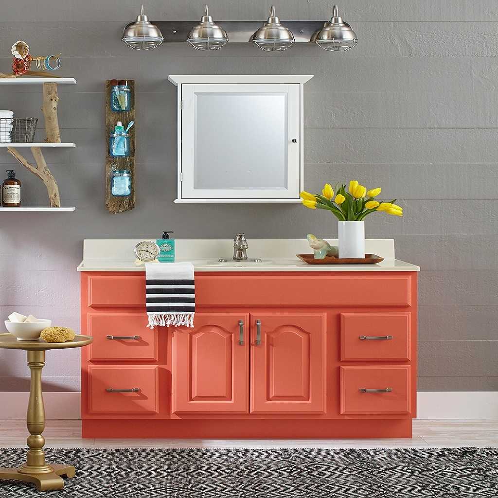 Colorful DIY Bathroom Vanity Ideas Colorful DIY Bathroom Vanity Ideas