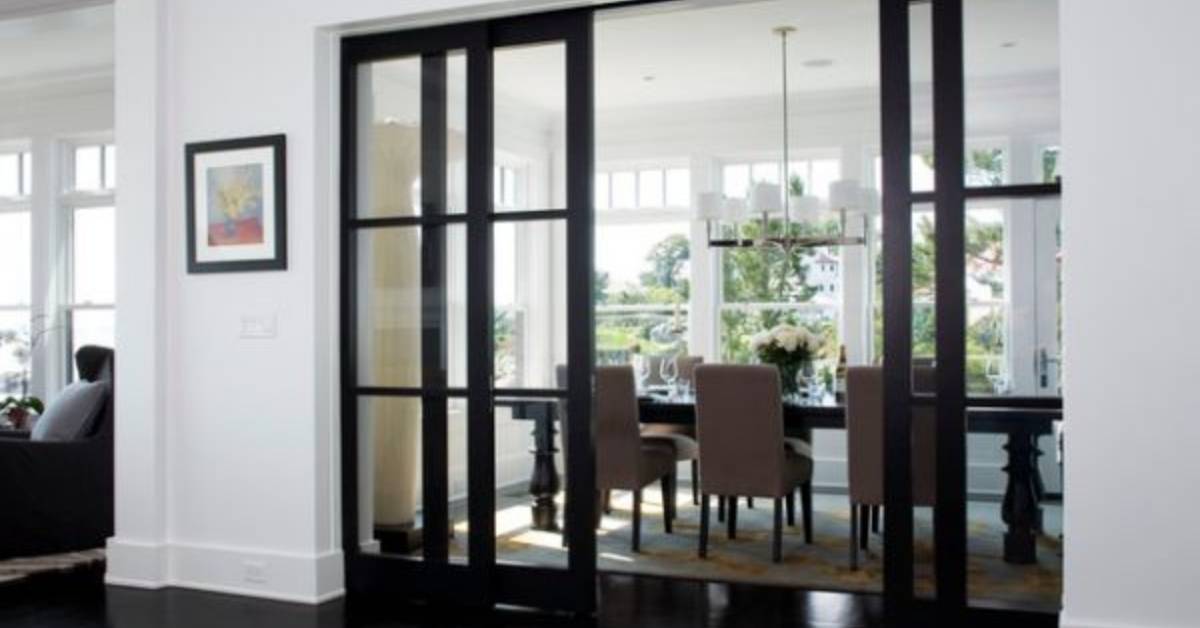 Hall Balcony Door Design