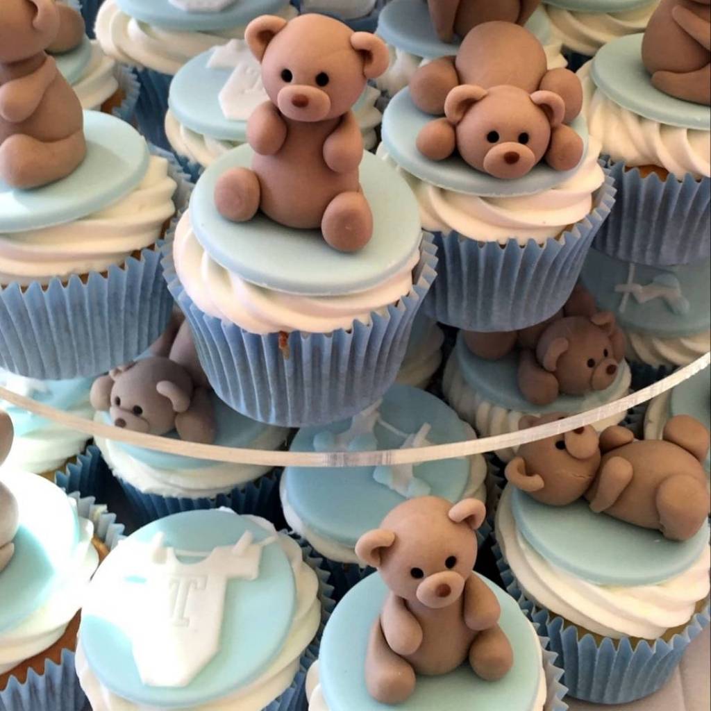 Teddy bear cupcake Teddy bear cupcake