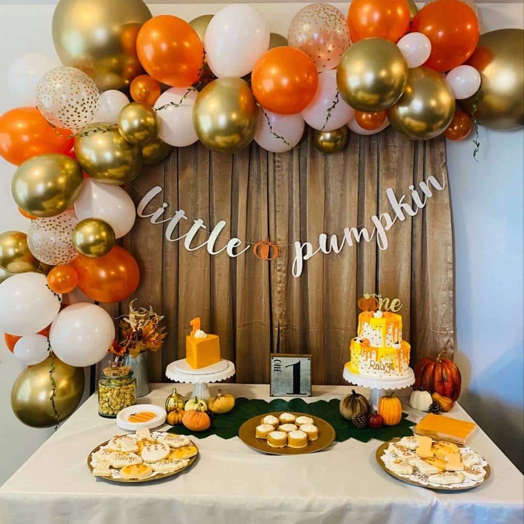 Thanksgiving baby shower ideas