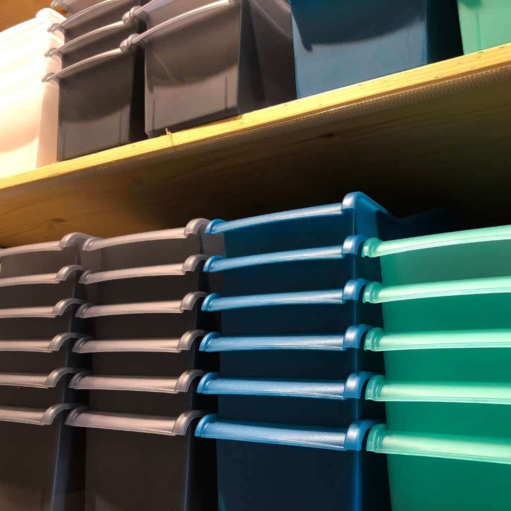 Collapsible storage bin Collapsible storage bin