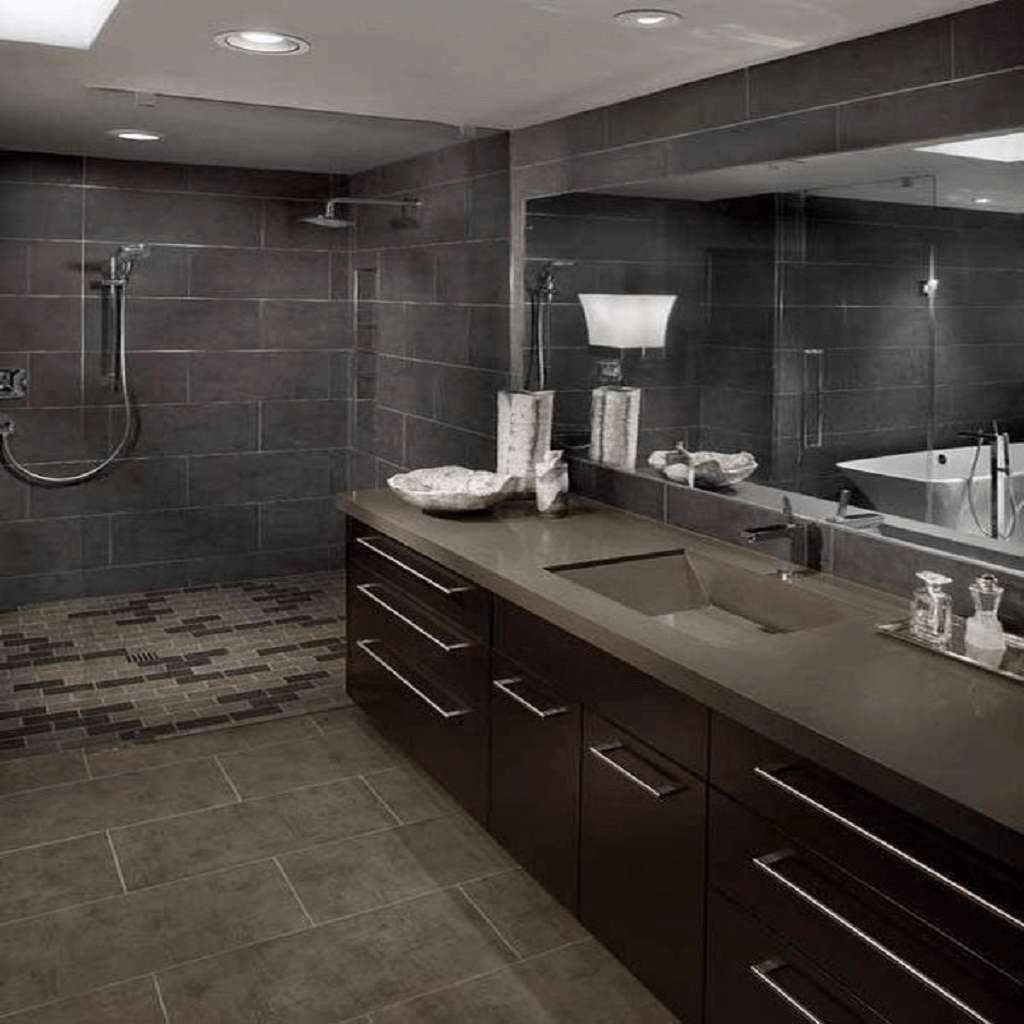 Dark Grey Tones Vanity Bathroom Ideas Dark Grey Tones Vanity Bathroom Ideas