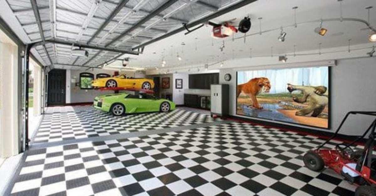 Double Garage Man Cave Ideas Double Garage Man Cave Ideas