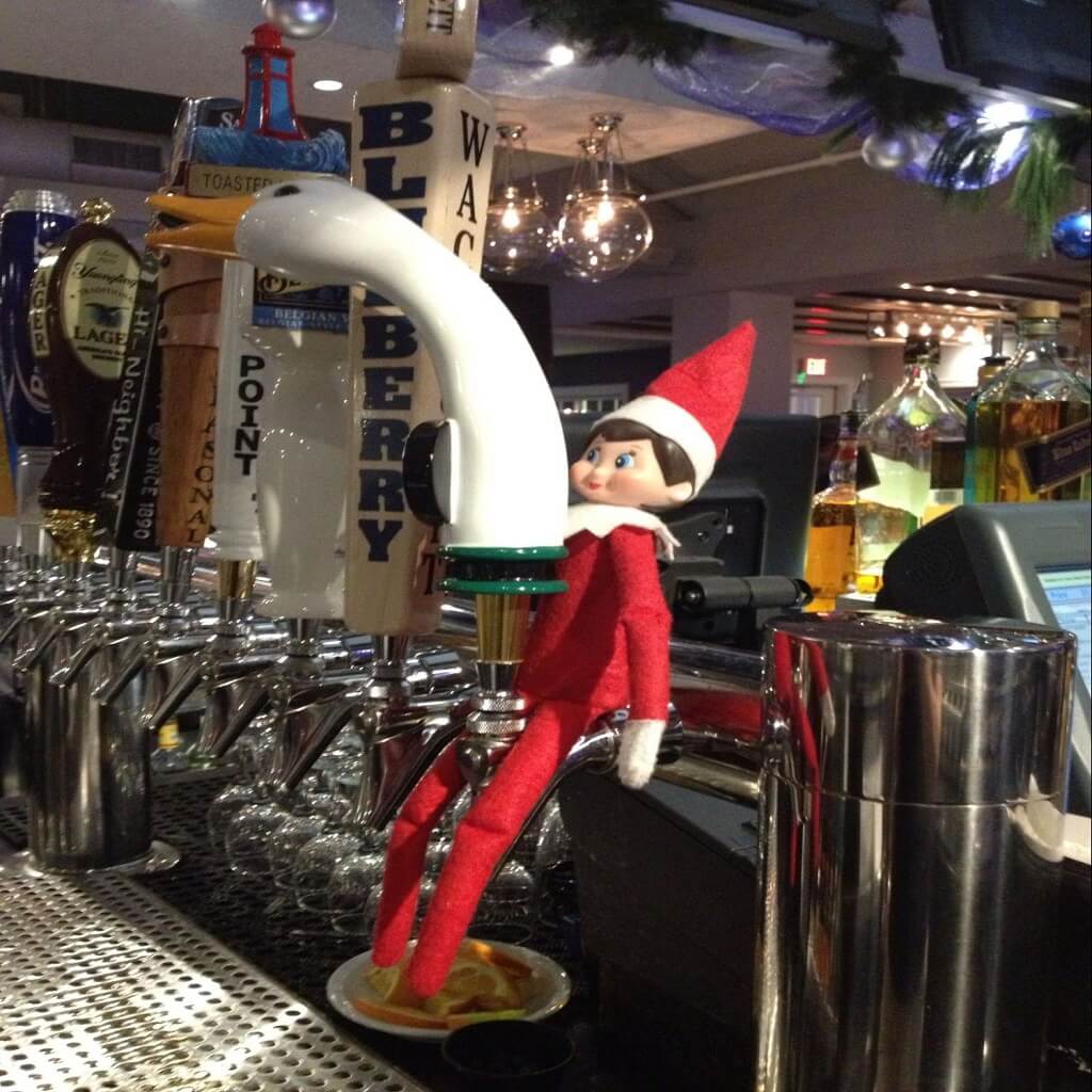Elf on the Shelf Bar Ideas