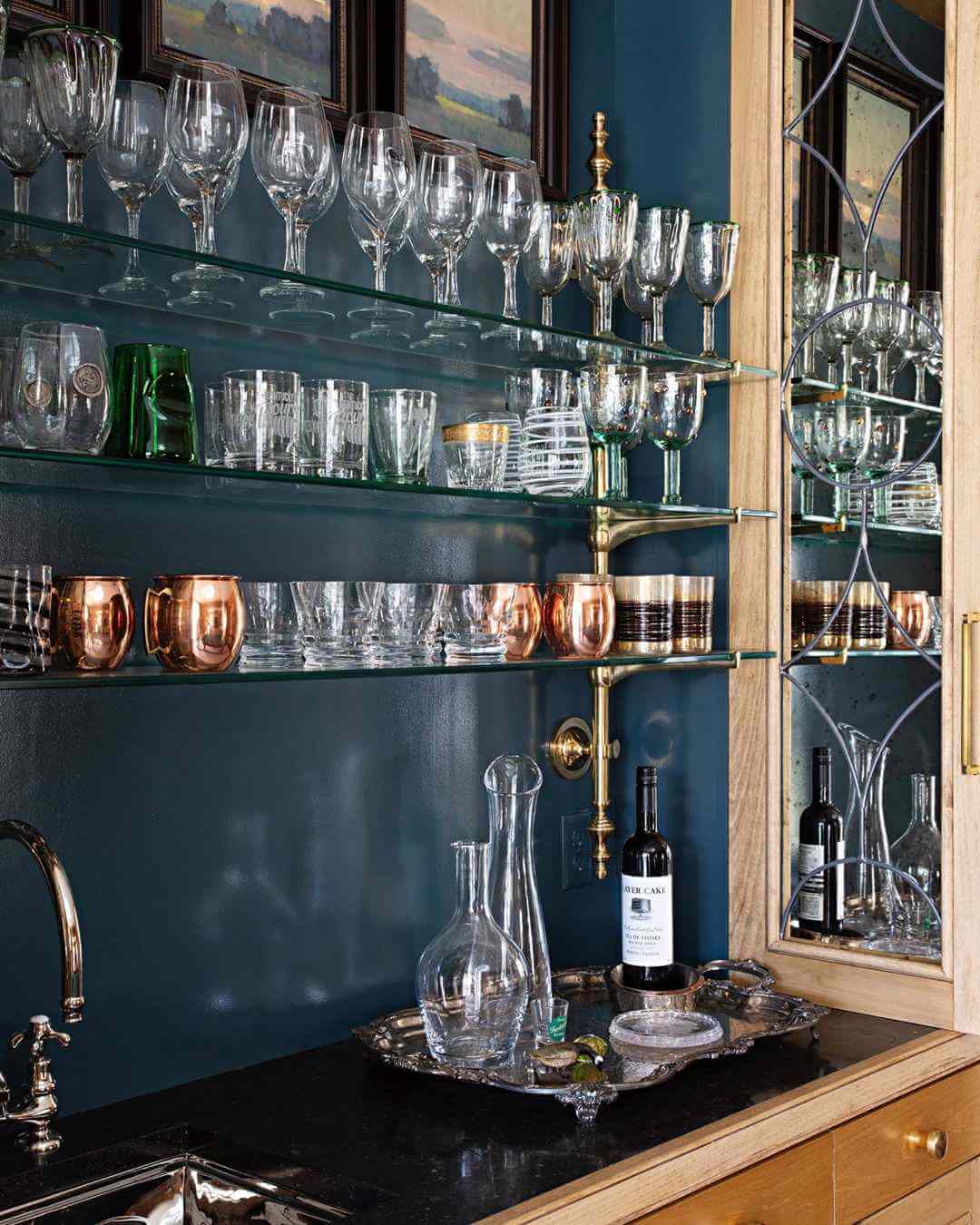 glass bar shelves glass bar shelves