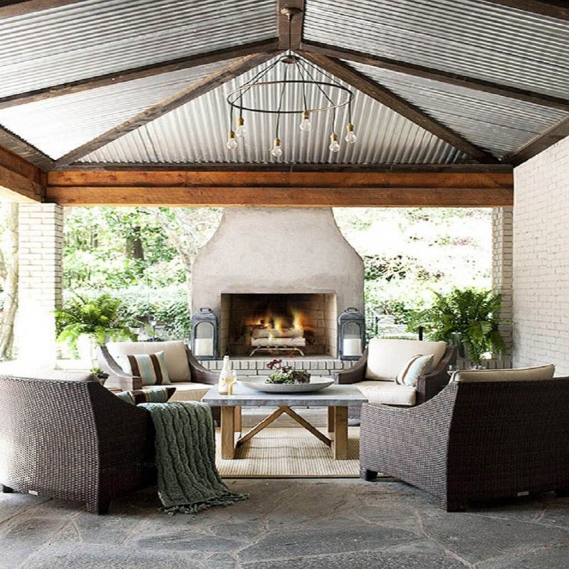 26 Embracing Rustic Porch Ceiling Ideas You Can't Resist