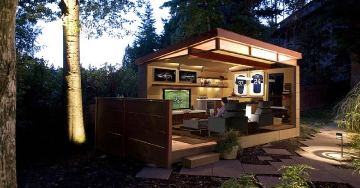 Man Cave Shed Ideas