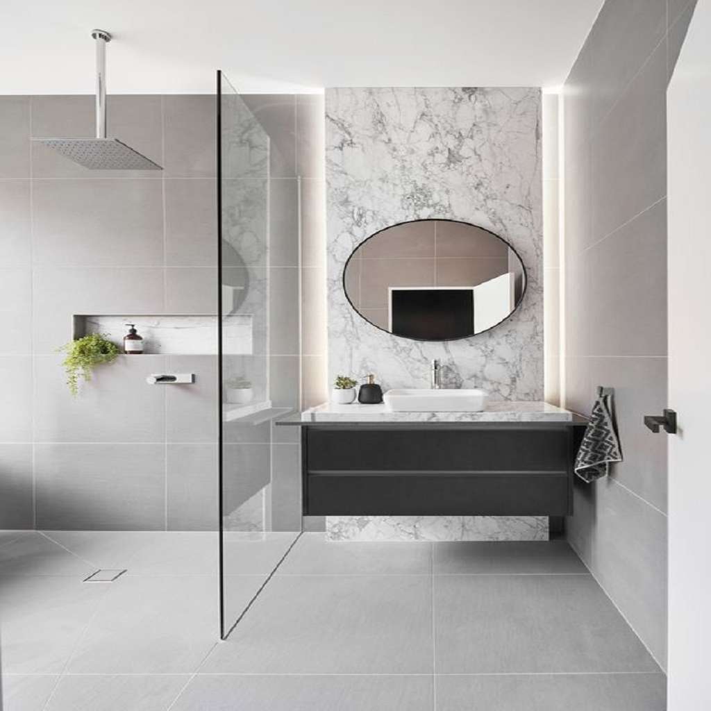Marble Grey And White Vanity Bathroom Marble Grey And White Vanity Bathroom
