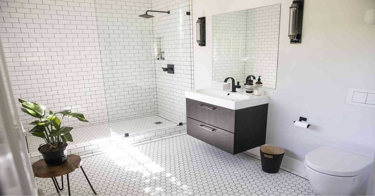 Modern and Industrial White Vanity Bathroom Ideas