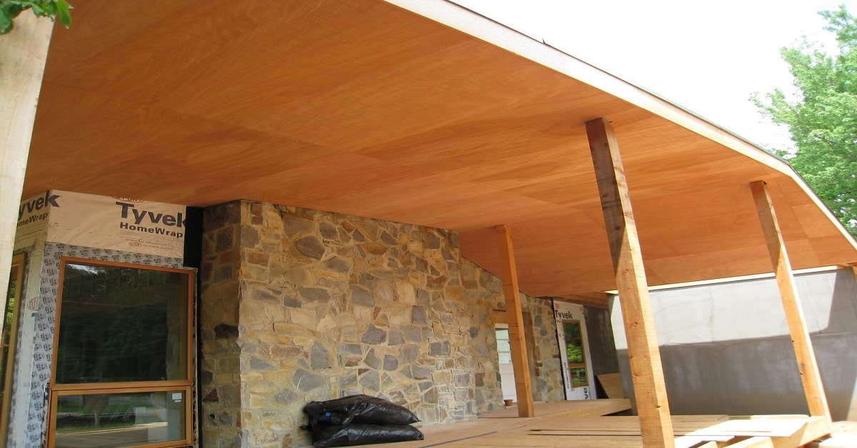 Plywood Porch Ceiling Ideas