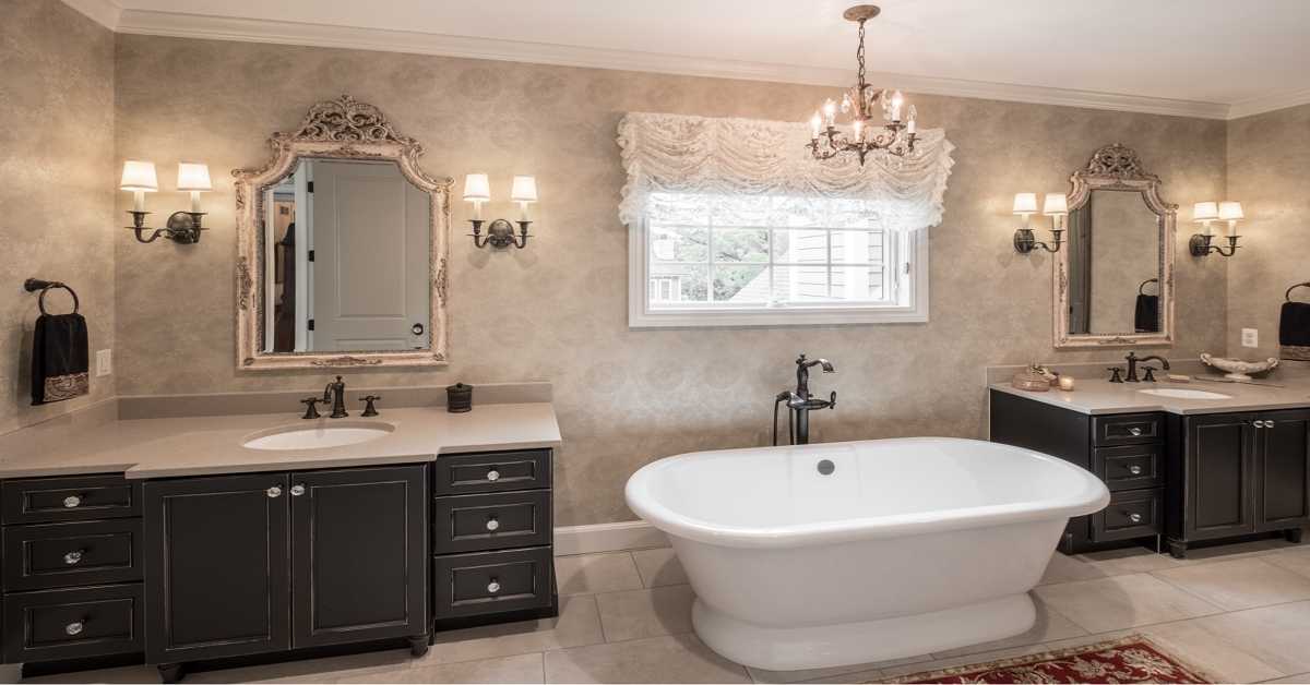 Romantic French Style Master Bathroom Vanity Ideas Romantic French Style Master Bathroom Vanity Ideas