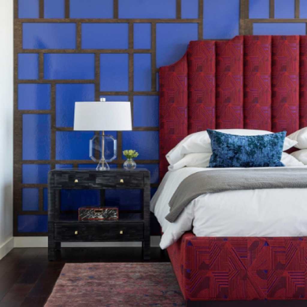 Royal blue and plush Royal blue and plush