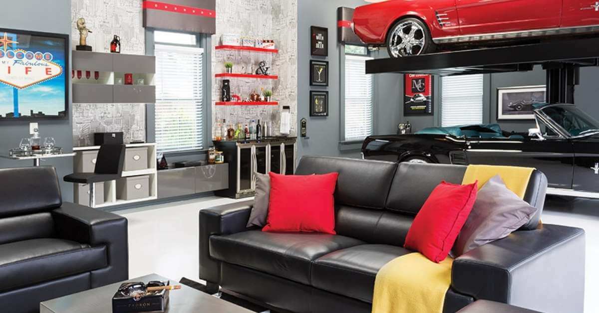 Simple Garage Man Cave Ideas Simple Garage Man Cave Ideas