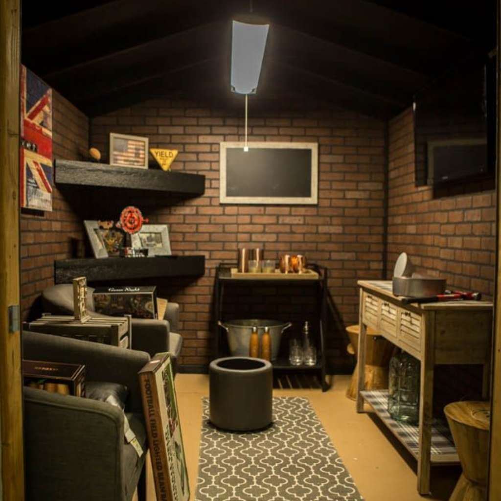 Small Man Cave Ideas on a Budget