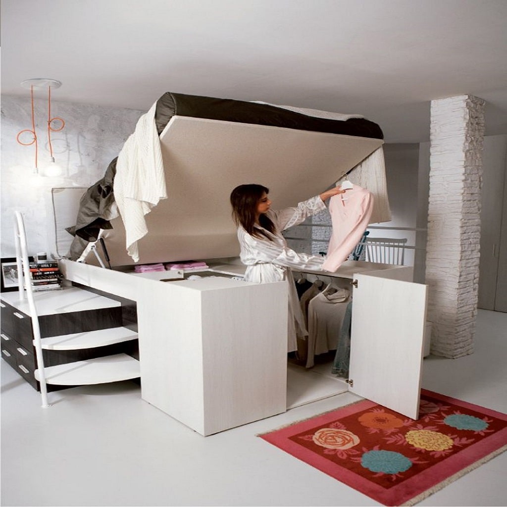 Under-bed closet Under-bed closet
