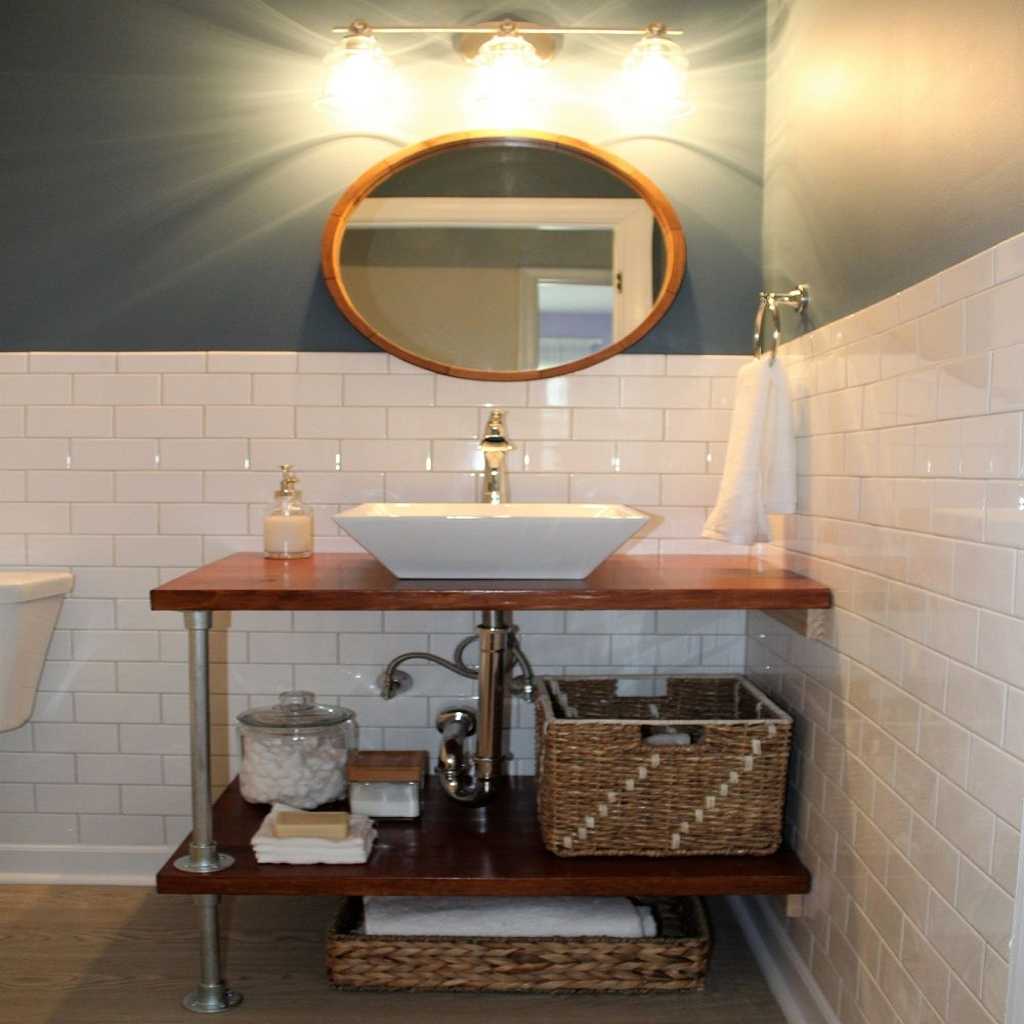 Vintage Style DIY Bathroom Vanity Ideas 