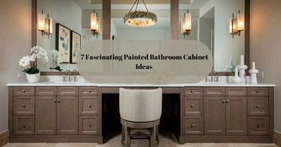 7 Fascinating Painted Bathroom Cabinet Ideas