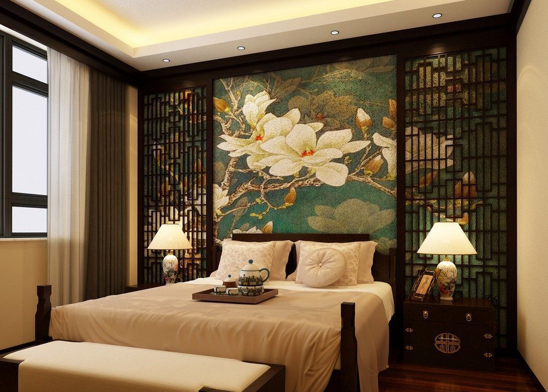Asian Inspiration Bedroom