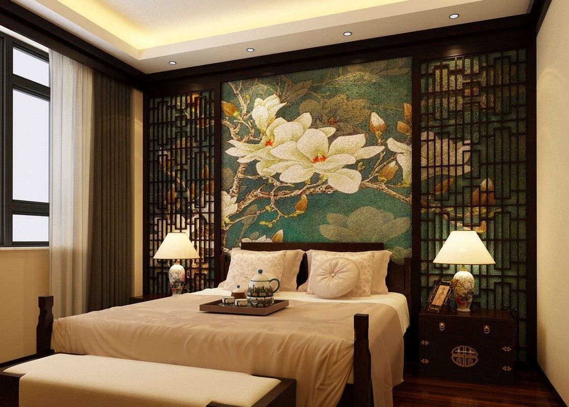 Asian Inspiration Bedroom Asian Inspiration Bedroom