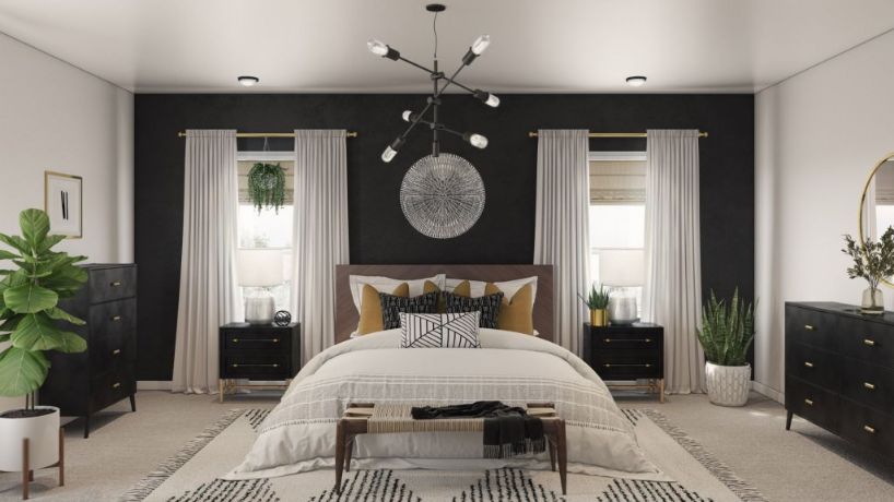 Black and White Walls Bedroom Black and White Walls Bedroom