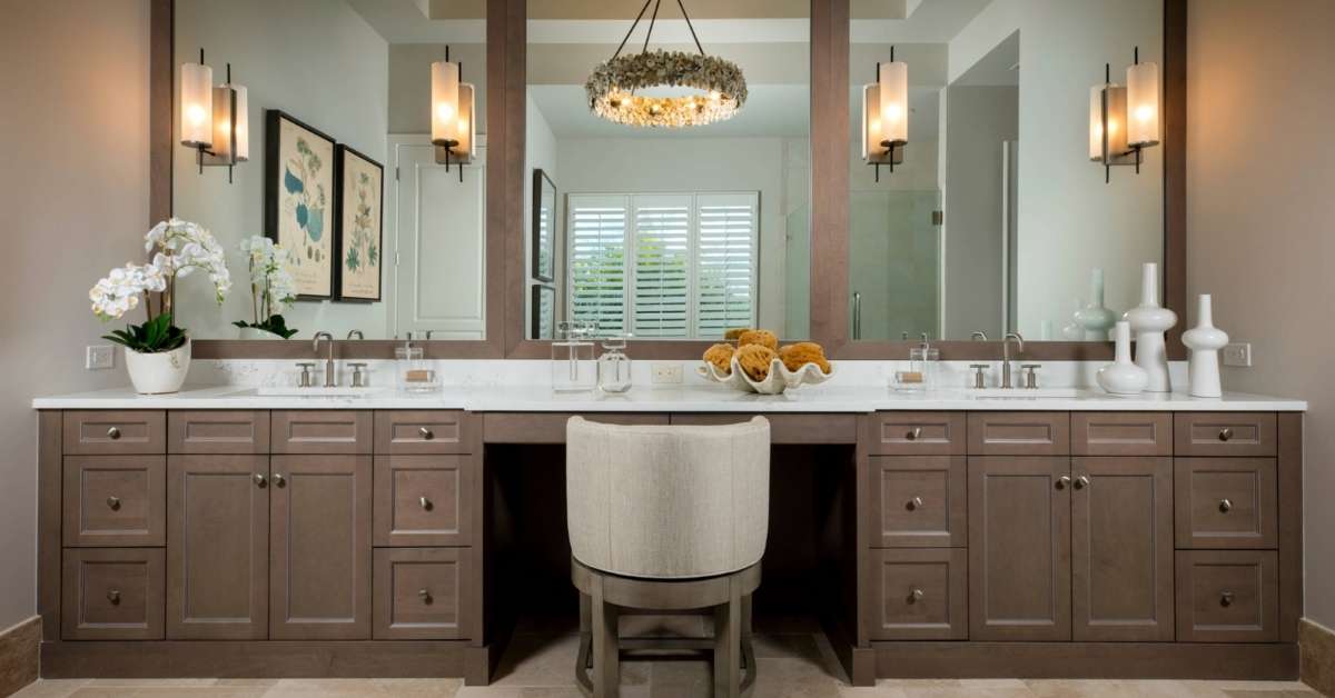 Brown and Vintage Painted Bathroom Cabinet Ideas Brown and Vintage Painted Bathroom Cabinet Ideas